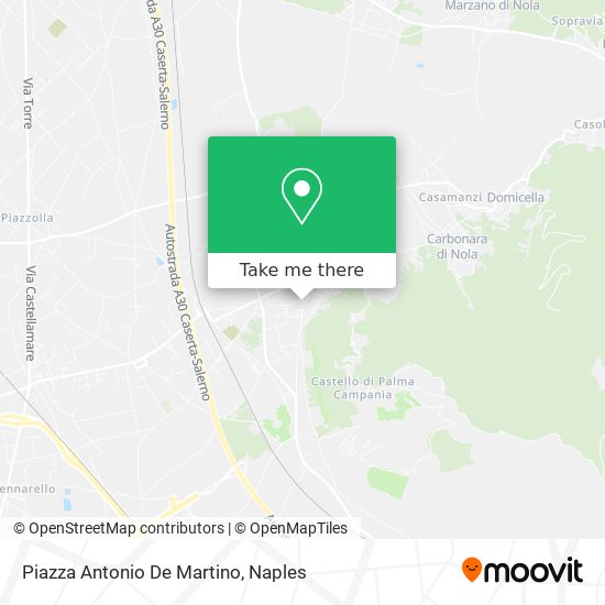 Piazza Antonio De Martino map