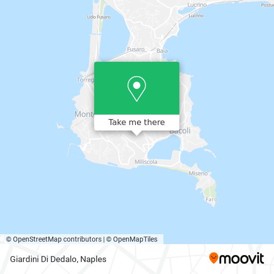 Giardini Di Dedalo map