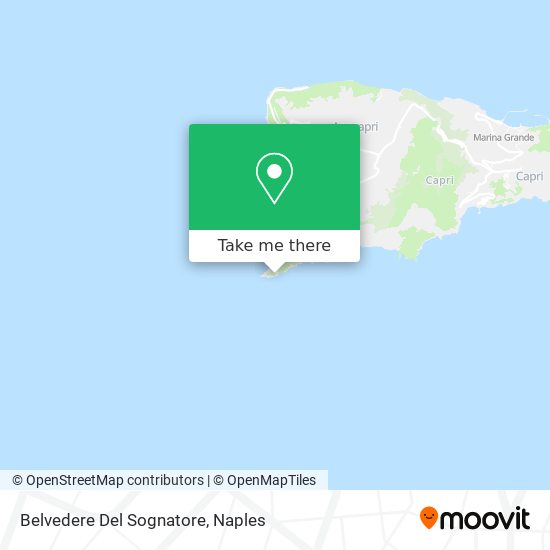 Belvedere Del Sognatore map