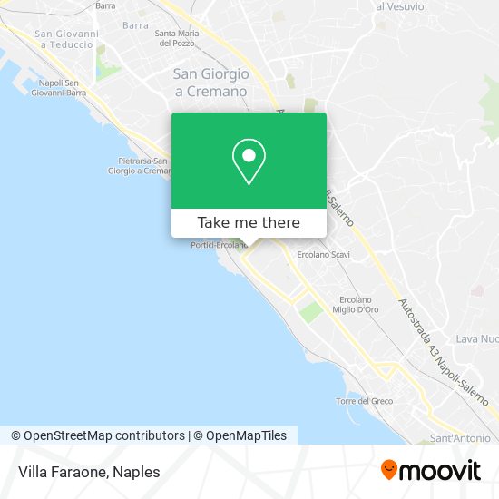 Villa Faraone map