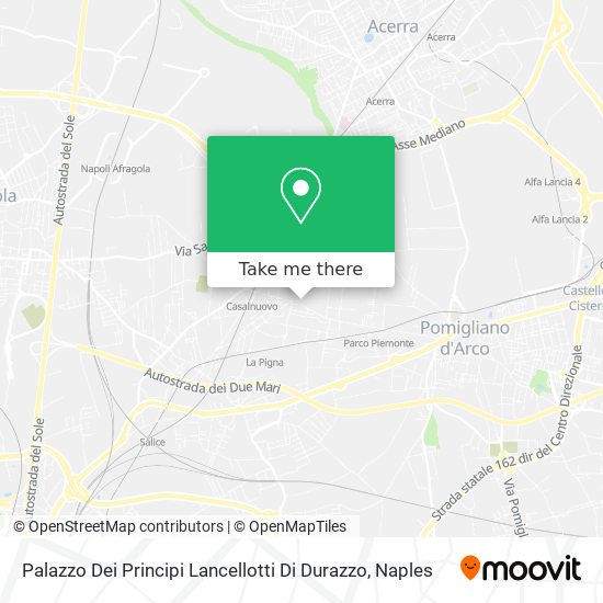 Palazzo Dei Principi Lancellotti Di Durazzo map