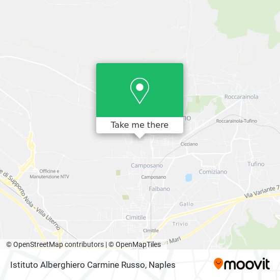 Istituto Alberghiero Carmine Russo map