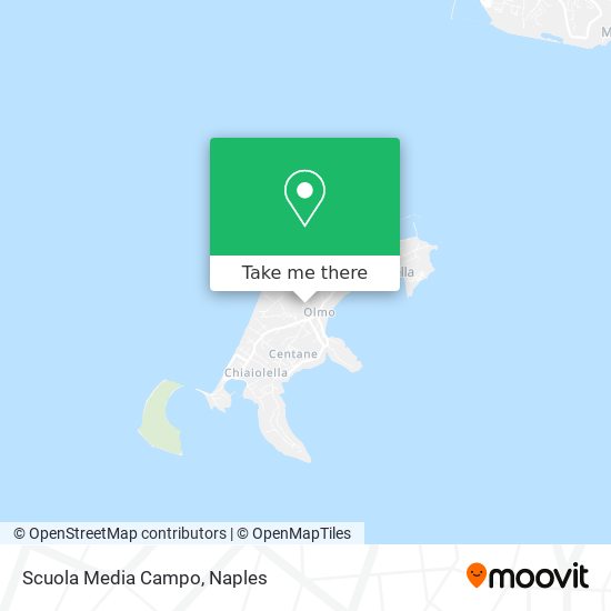 Scuola Media Campo map