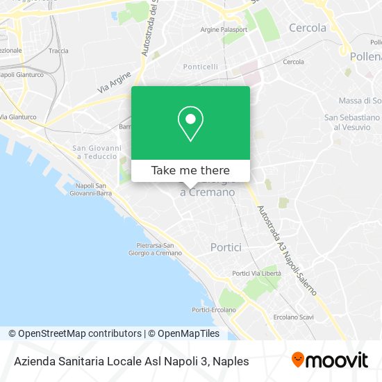 Azienda Sanitaria Locale Asl Napoli 3 map