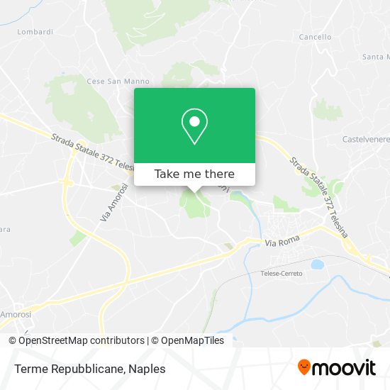 Terme Repubblicane map
