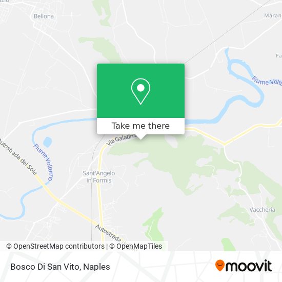 Bosco Di San Vito map