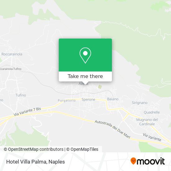 Hotel Villa Palma map