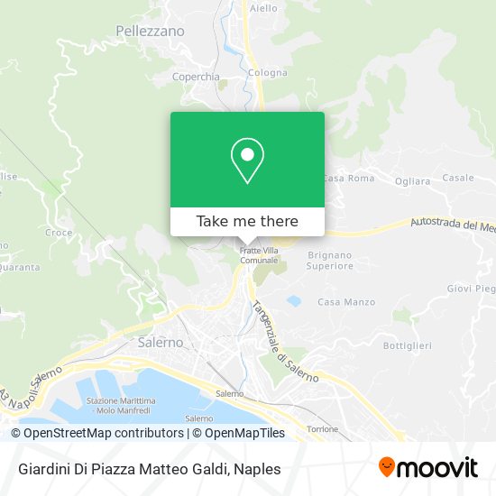 Giardini Di Piazza Matteo Galdi map