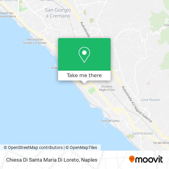 Chiesa Di Santa Maria Di Loreto map