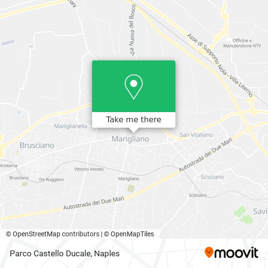 Parco Castello Ducale map