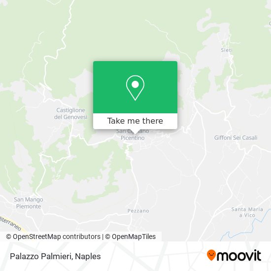Palazzo Palmieri map