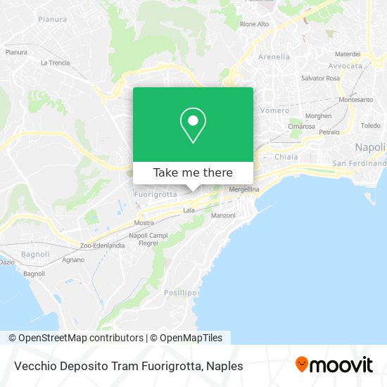 Vecchio Deposito Tram Fuorigrotta map