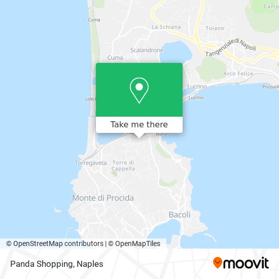 Panda Shopping map