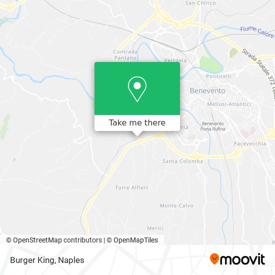 Burger King map