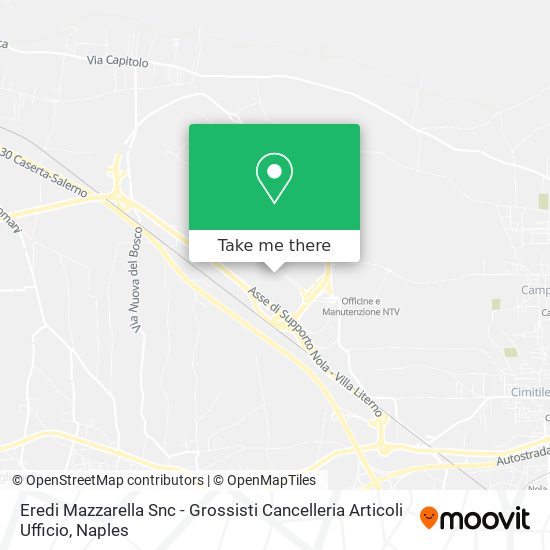 Eredi Mazzarella Snc - Grossisti Cancelleria Articoli Ufficio map