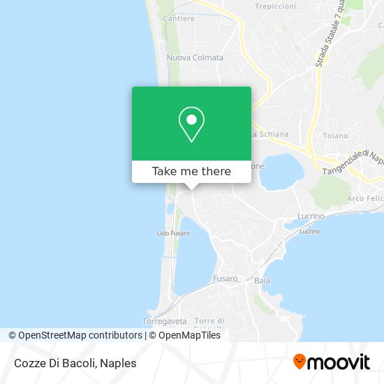 Cozze Di Bacoli map