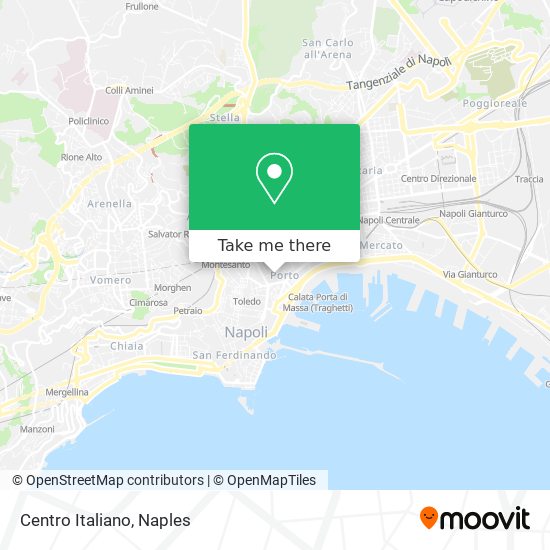 Centro Italiano map