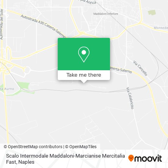 Scalo Intermodale Maddaloni-Marcianise Mercitalia Fast map