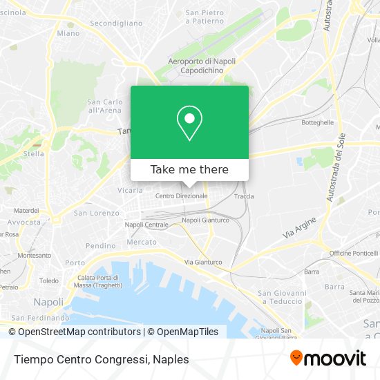 Tiempo Centro Congressi map