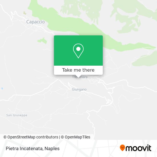Pietra Incatenata map