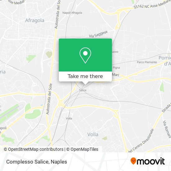 Complesso Salice map