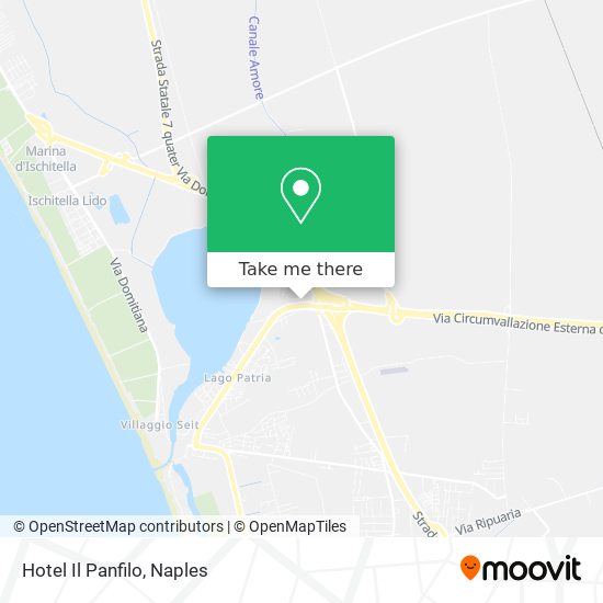 Hotel Il Panfilo map