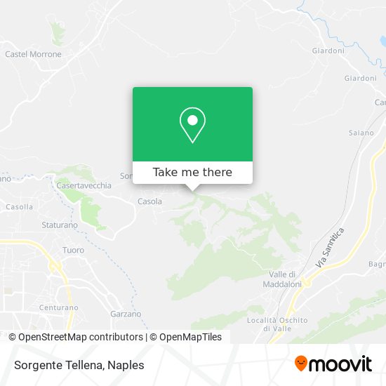 Sorgente Tellena map