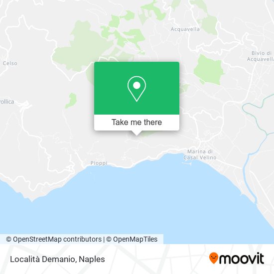 Località Demanio map