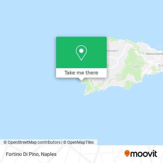 Fortino Di Pino map