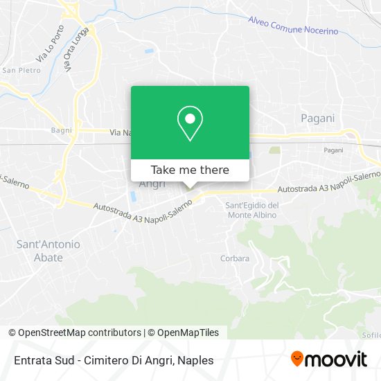 Entrata Sud - Cimitero Di Angri map