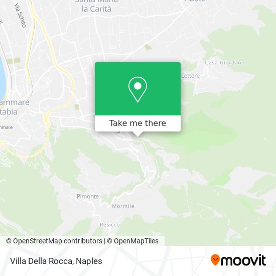 Villa Della Rocca map
