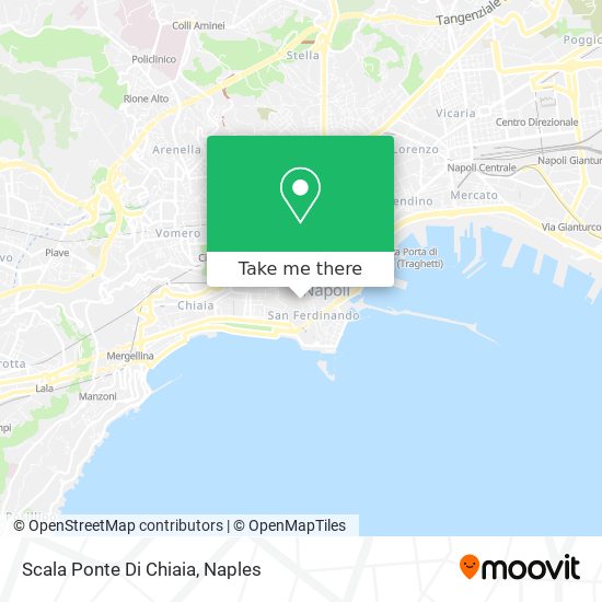 Scala Ponte Di Chiaia map