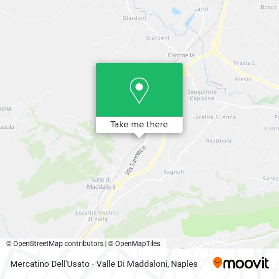 Mercatino Dell'Usato - Valle Di Maddaloni map