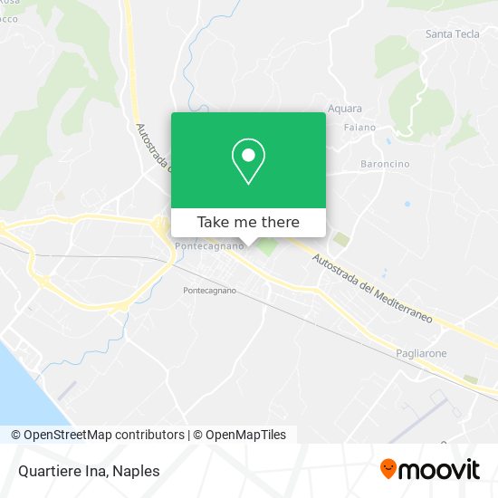 Quartiere Ina map