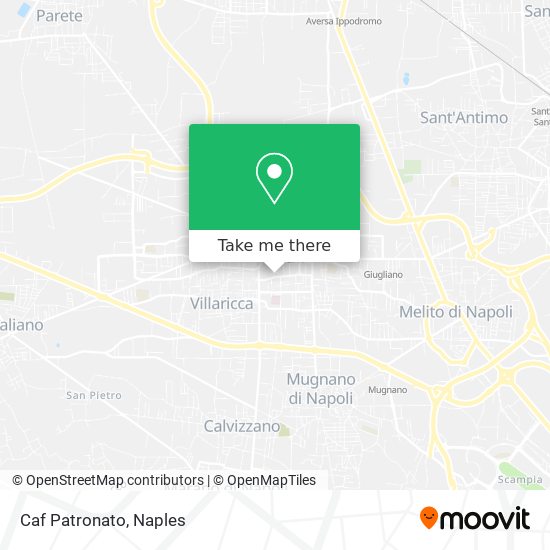 Caf Patronato map