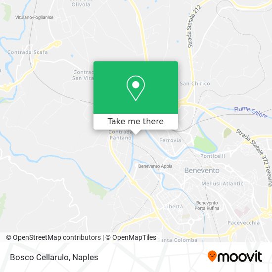Bosco Cellarulo map