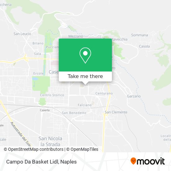 Campo Da Basket Lidl map