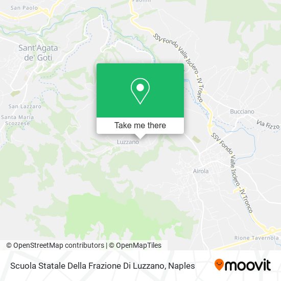 Scuola Statale Della Frazione Di Luzzano map