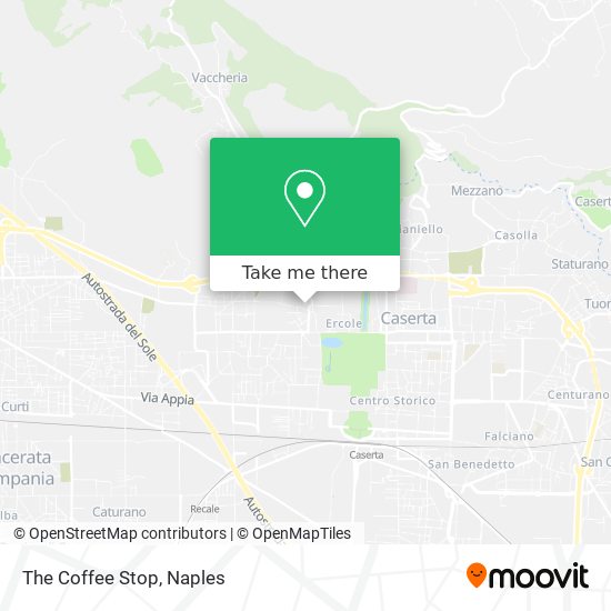 The Coffee Stop map