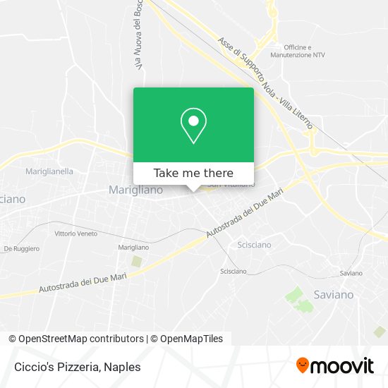 Ciccio's Pizzeria map