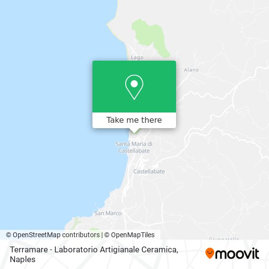 Terramare - Laboratorio Artigianale Ceramica map