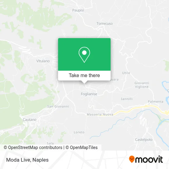 Moda Live map