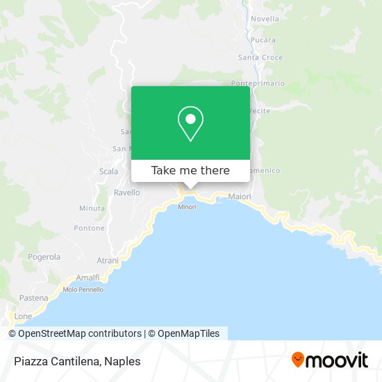 Piazza Cantilena map