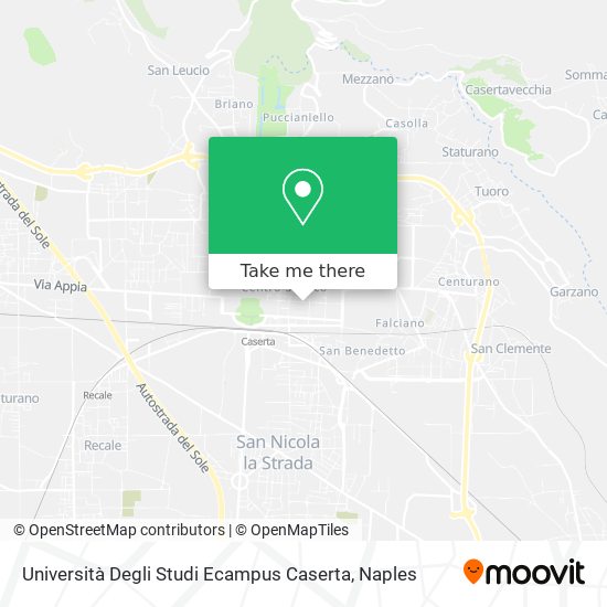 Università Degli Studi Ecampus Caserta map