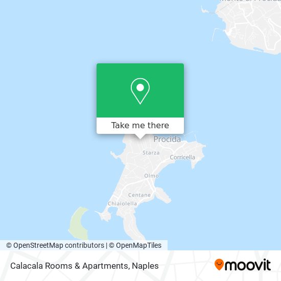 Calacala Rooms & Apartments map