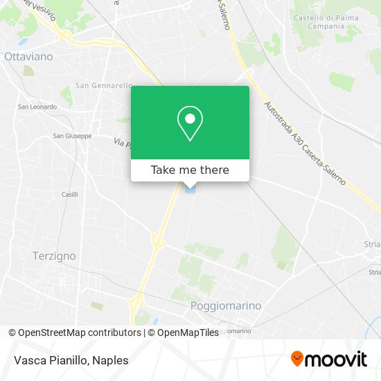 Vasca Pianillo map