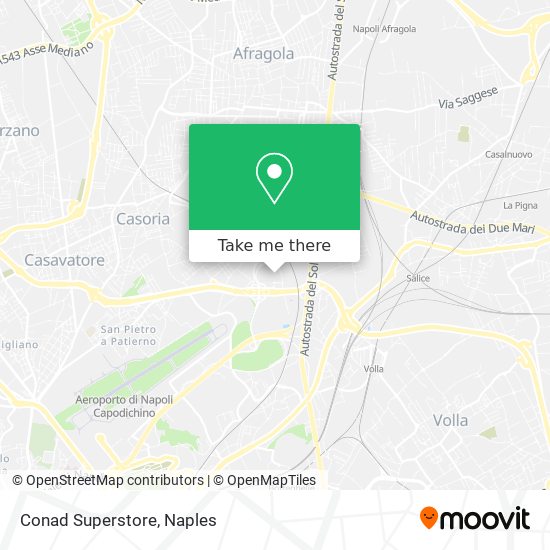 Conad Superstore map