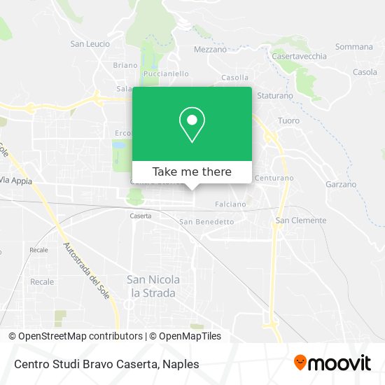 Centro Studi Bravo Caserta map