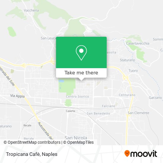 Tropicana Cafè map