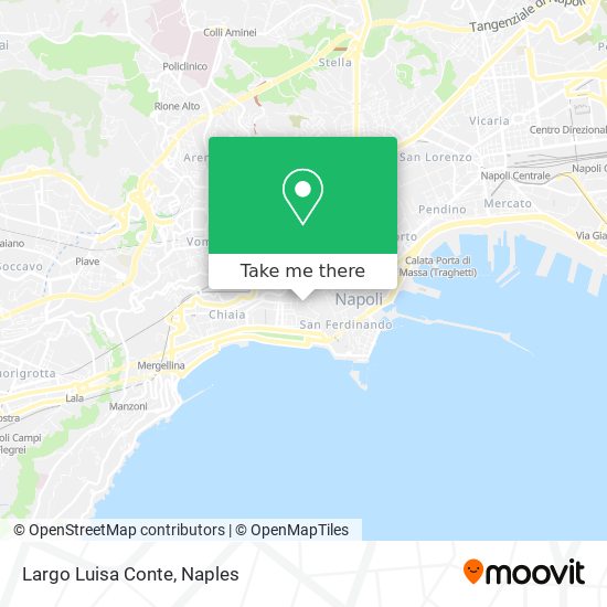 Largo Luisa Conte map